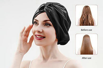 Best Hair Bonnets to Protect Hair While You Sleep Guard those precious curls and braids